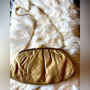 Solas Gold Light Up Purse